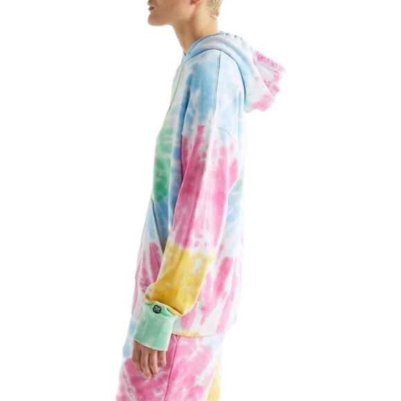 Lucky Brand | Tie Dye Oversized  Hoodie Size Medium - Picture 3 of 8